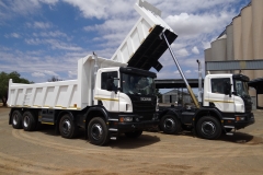 Tipper trucks