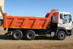 Tipper truck construction