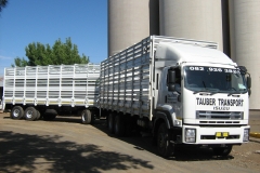 Isuzu FXZ 26 360 Trippel dekker track and trailer